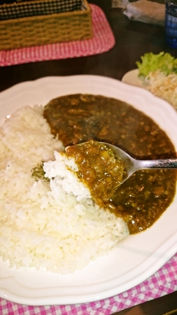 Ｃｈｏｕ Ｃｈｏｕ＠広小路の「牛すじカレー」