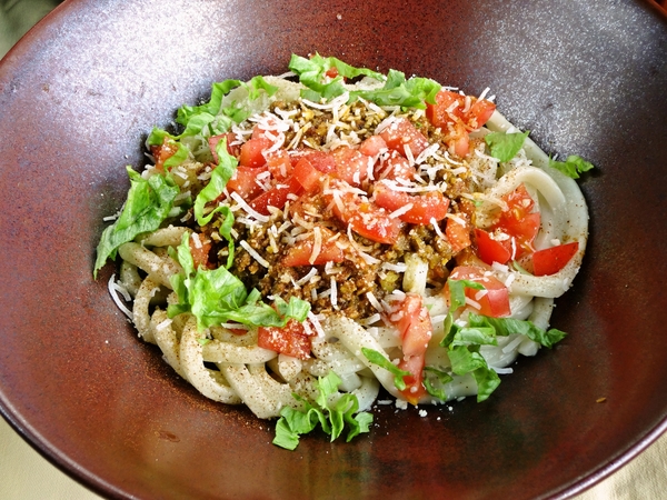 ドライカレーうどん