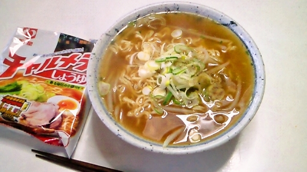 何時もの「チャルメラ」
