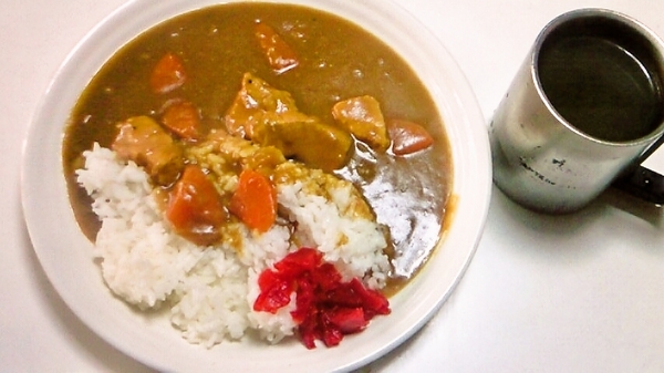 朝カレー