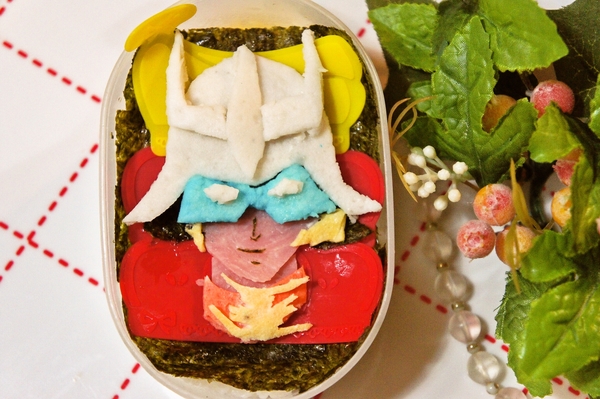 キャラ弁☆「機動戦士ガンダム」シャア・アズナブル