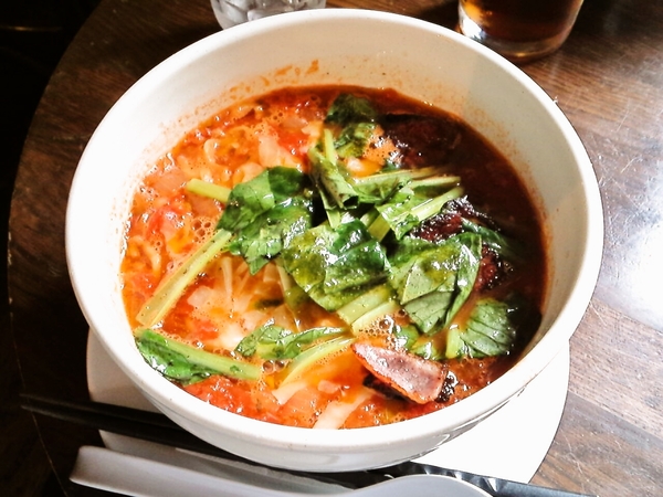 銀座のトマトラーメン☆