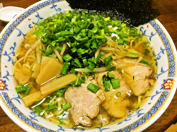 自家製支那そば風旭川正油ラーメン