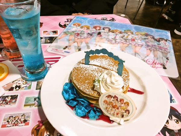 ラブライブカフェ スノハレパンケーキ❄️