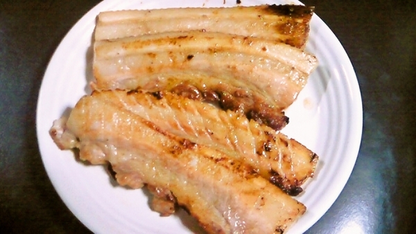 真夜中の厚豚焼き（おつまみ）