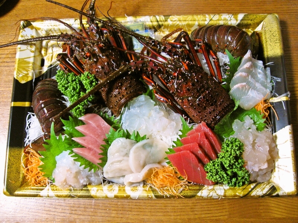 伊勢海老お造り！