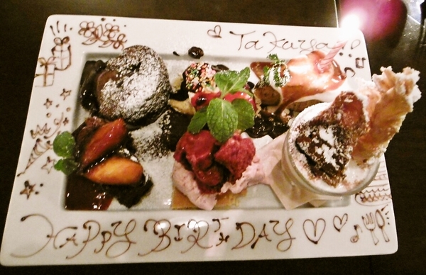 代官山イタリアン＠ラ・ファーメでお誕生会♪