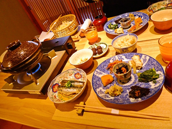 夕食＠里山十帖
