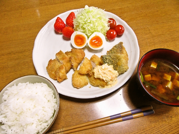 2016-04-03 夕食