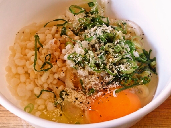 チーズde釜たまうどん