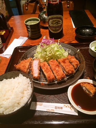 とんかつ和幸のロースかつ御飯