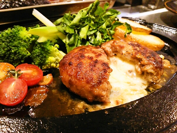 チーズｉｎハンバーグ♪