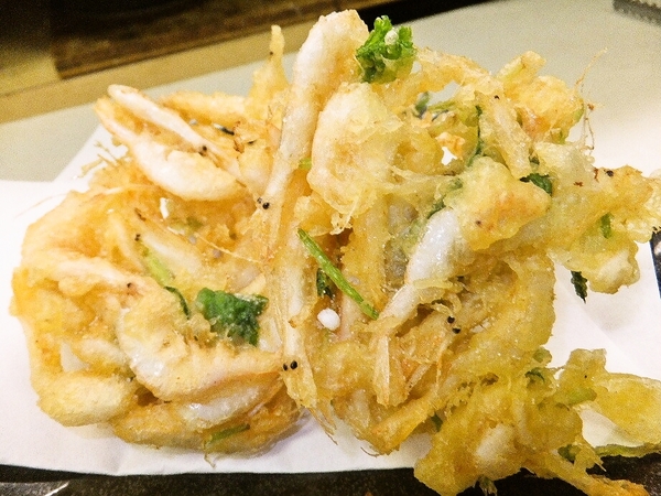 白エビのかき揚げ