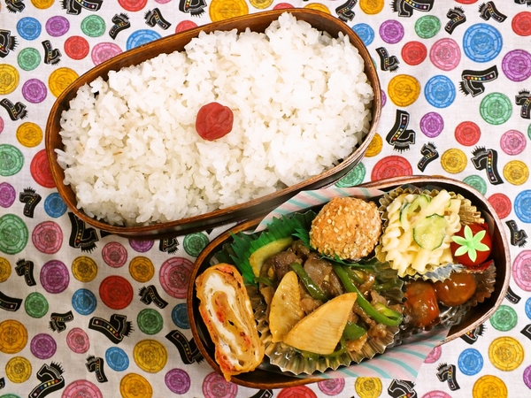 青椒肉絲弁当１