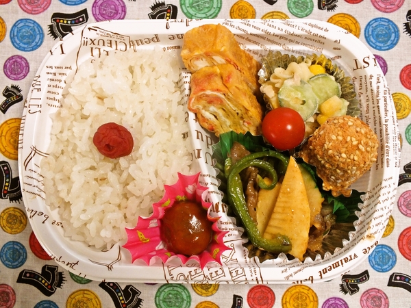青椒肉絲弁当２