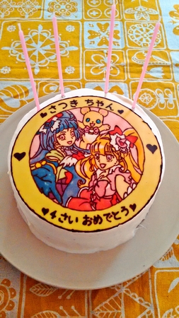 誕生日ケーキ