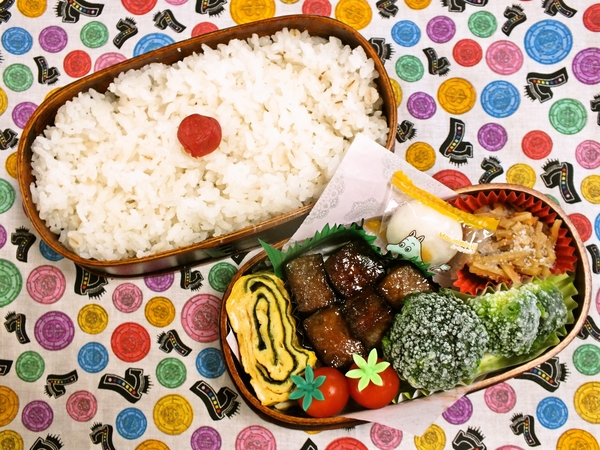 サイコロステーキ弁当