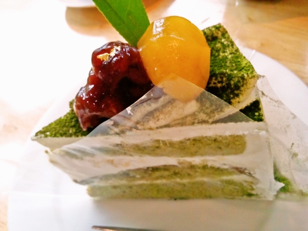 抹茶のケーキ♪