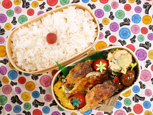 パリパリ羽根つき手作り餃子弁当