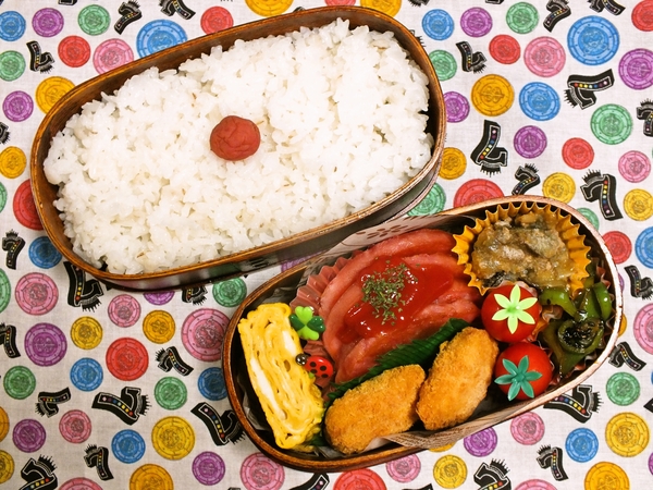 粗びきポークステーキ弁当