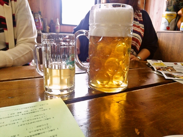 小樽ビール工場見学、試飲は２０杯までｗ