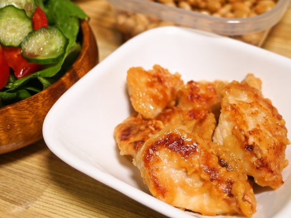 鶏むね肉の味噌マヨ焼き