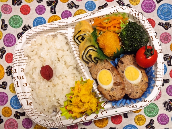 ヒルナンデスの煮込みハンバーグ弁当２