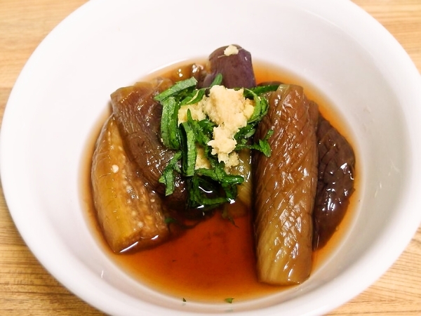 ナスの煮浸し