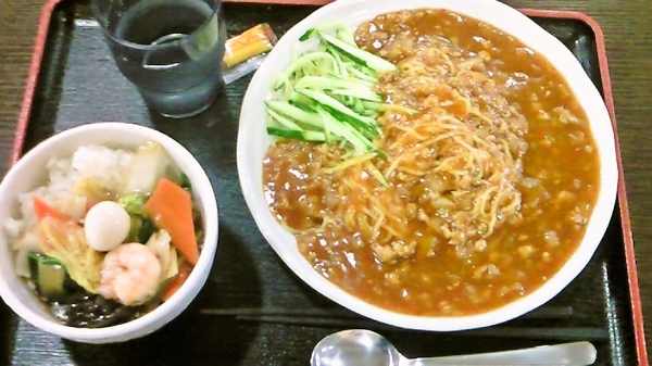 じゃーじゃー麺とミニ中華丼　＠８８０円