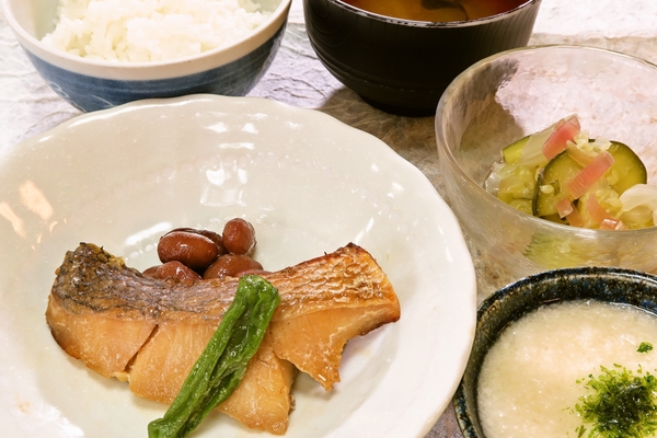 鱸の七味焼き