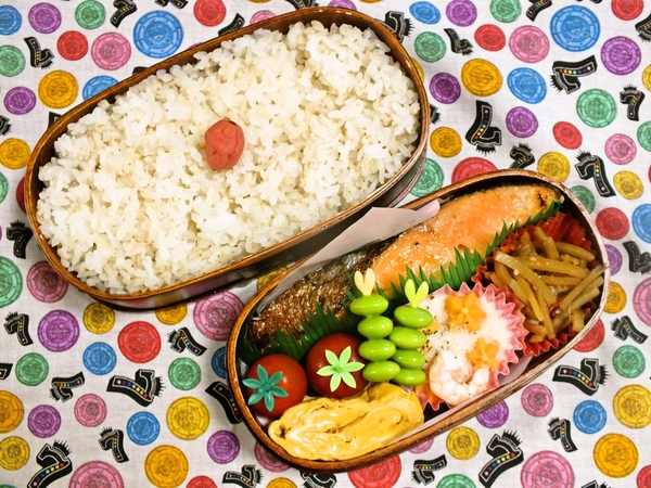 鮭の塩麹焼き弁当