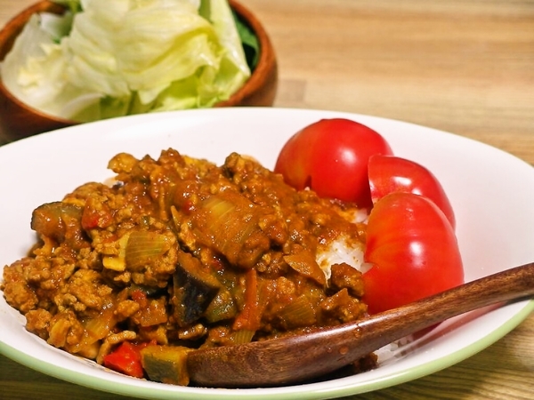 ラタテュイユをカレーにリメイク
