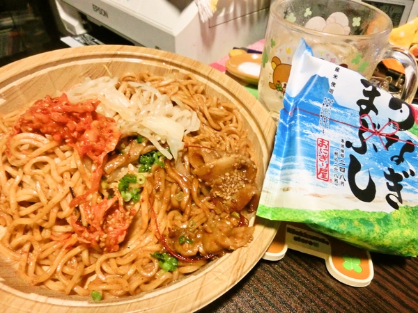夕食。