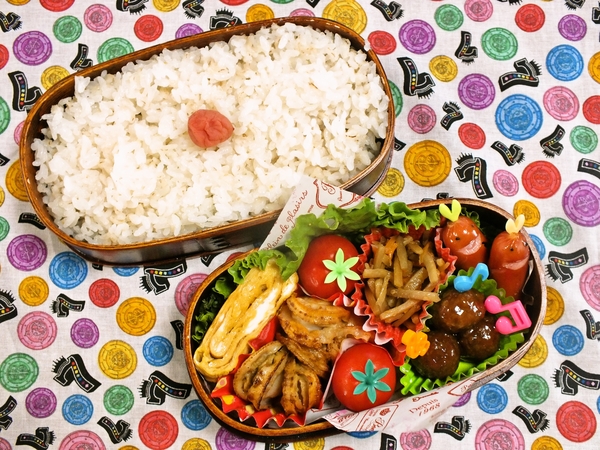 ホタテのバター醤油焼き弁当