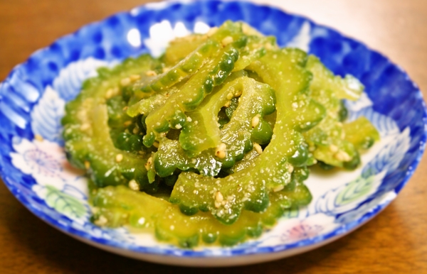 ゴーヤのごまあえ