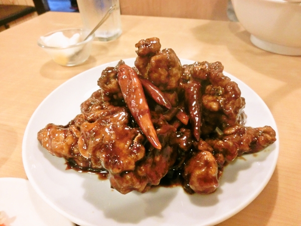 鶏肉の辛味噌炒め