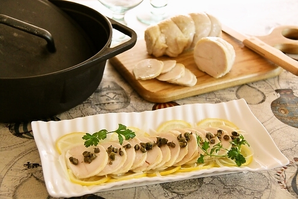 「鶏ハム風オードブル」