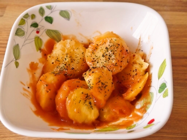 じゃがいもの味噌バター