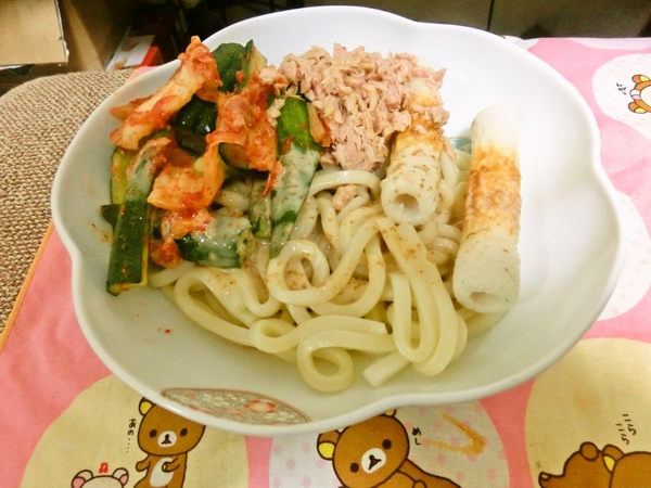 夜食のおうどん