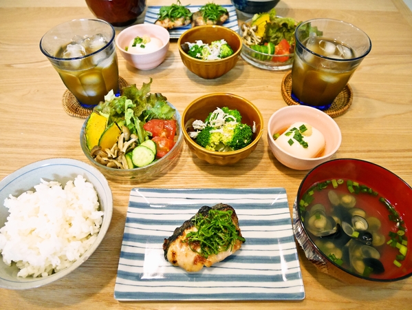夕食