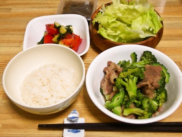 今日の夕飯