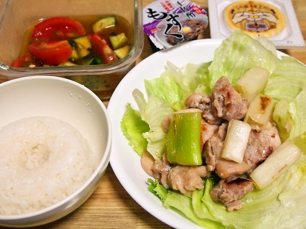 今日の晩ごはん