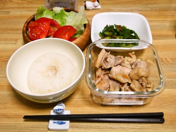 今日の晩ごはん