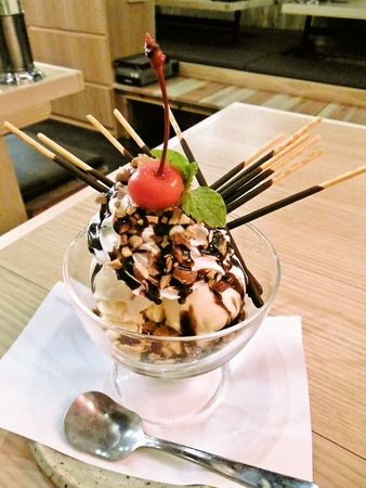 ポッキーパフェ♪