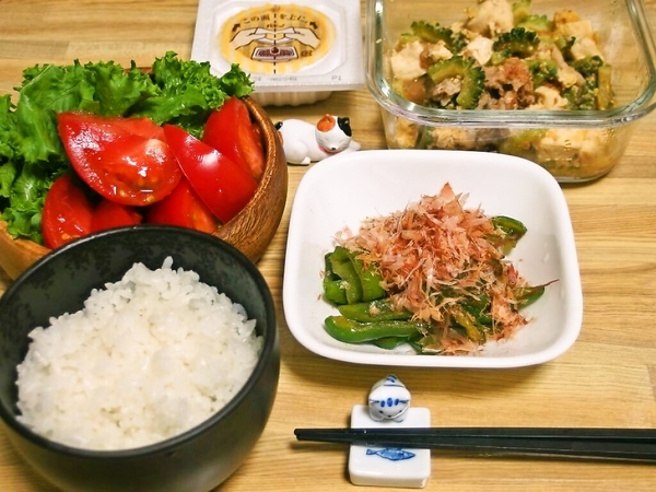 ８月２１日の晩ごはん