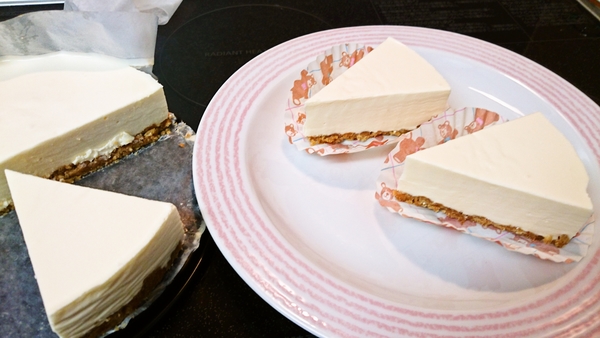 手作りチーズケーキ♪