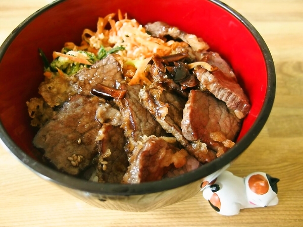ローストビーフ天丼