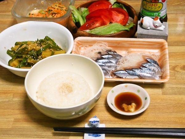 ８月２６日の晩ごはん