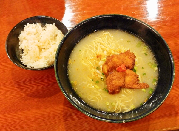 軍鶏水炊きらーめん☆