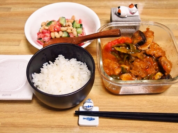 ８月３１日の晩ごはん